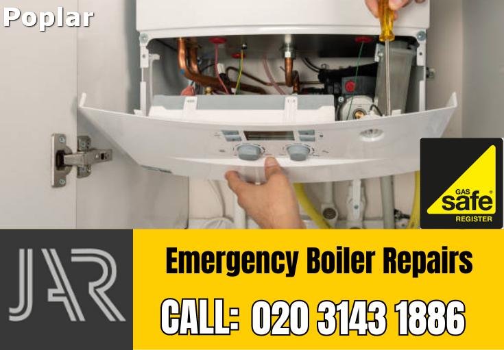 emergency boiler repairs Poplar