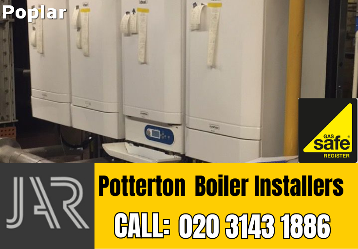 Potterton boiler installation Poplar