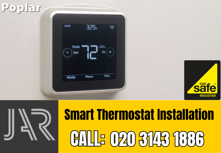 smart thermostat installation Poplar