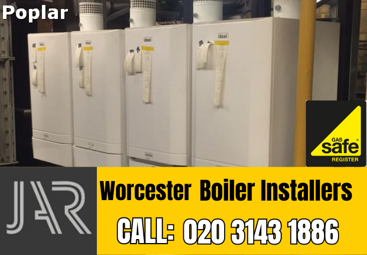Worcester boiler installation Poplar
